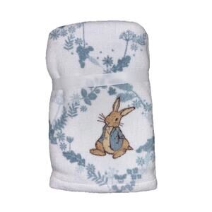 Peter Rabbit 2 Pk Hand Towels Spring Flowers Easter Beatrix Potter NEW